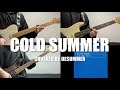 【cover】COLD SUMMER / ZAZEN BOYS【TAB】1人で弾いて歌ってみた(Guitar, Bass, Vocal cover)