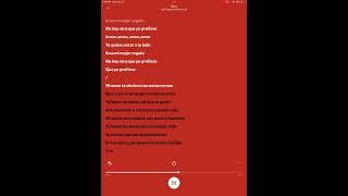 Amore lyrics because that’s my favorite Spanish song