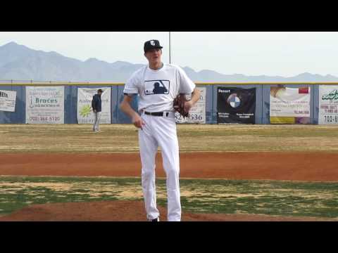 Kevin Gausman Throwing @ The 2nd Annual 4 Corners Scout Day @ Bat-R-Up Las Vegas