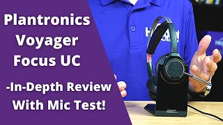 Plantronics Voyager Focus UC  In Depth Review With Mic Test! screenshot 4