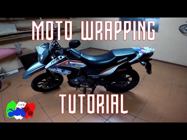 Come wrappare una moto - Personalizzazione moto 