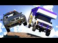Extreme Car Crashes Compilation #192 - BeamNG Drive | CRASHdriven