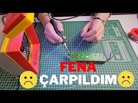 400 VOLT İle Fena Çarpıldım  