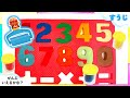 ねんどで０〜９の数字を覚えよう☆|知育| Learn Numbers 0 to 9 - for kids【赤ちゃん・子供向け】