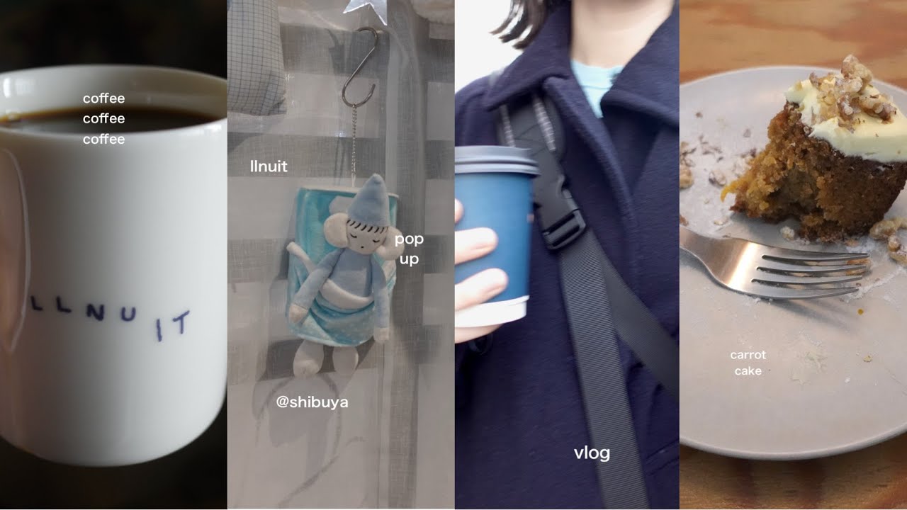 [ vlog ] 最近の日常⛄️コーヒーに囲まれる日々｜念願カフェとポップアップへ, 雪の日のおうち時間, homebody diaries