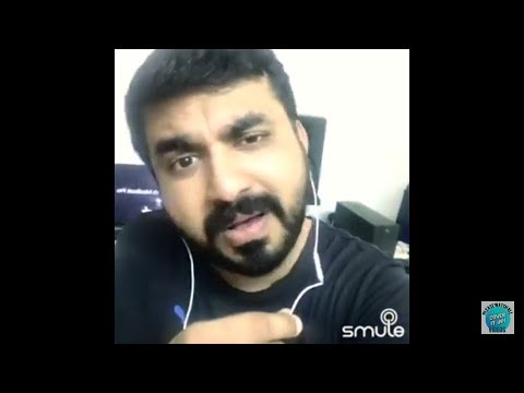 Smule with Kailas Menon - jeevamshamayi from theevandi