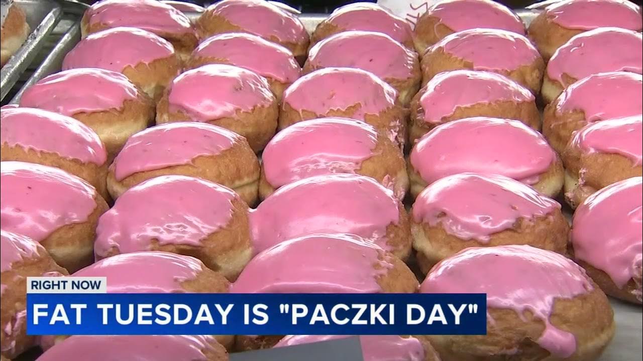 Crowds pack Chicago bakeries on Paczki Day YouTube