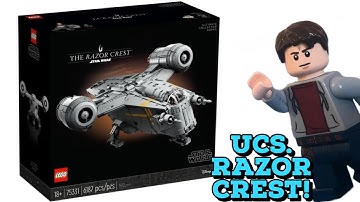 UCS Razor Crest official reveal!(Brick Printz Studio ep 41)