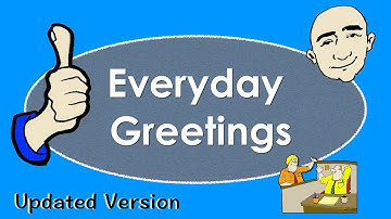 Everyday Greetings | Basic English Conversation Practice | Learn English - Mark Kulek ESL