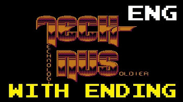 Technus - Technologic Soldier (1993) [ENG] - Complete WITH ENDING - Atari 800XL
