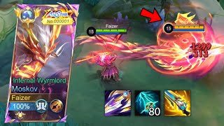 FINALLY!! NEW MOSKOV ONESHOT BUILD IS HERE!🔥 (recommended build) - MLBB