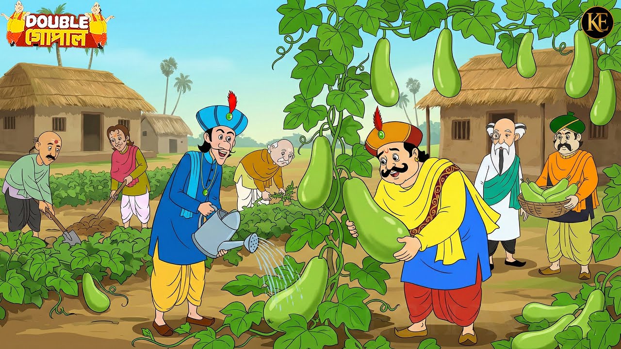 মহারাজ যখন কৃষক! গোপালের লাউ ক্ষেতে কান্ড || Gopal Bhar || Best Of Gopal Bhar