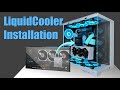 How to install the msi meg coreliquid s360 liquid cooler