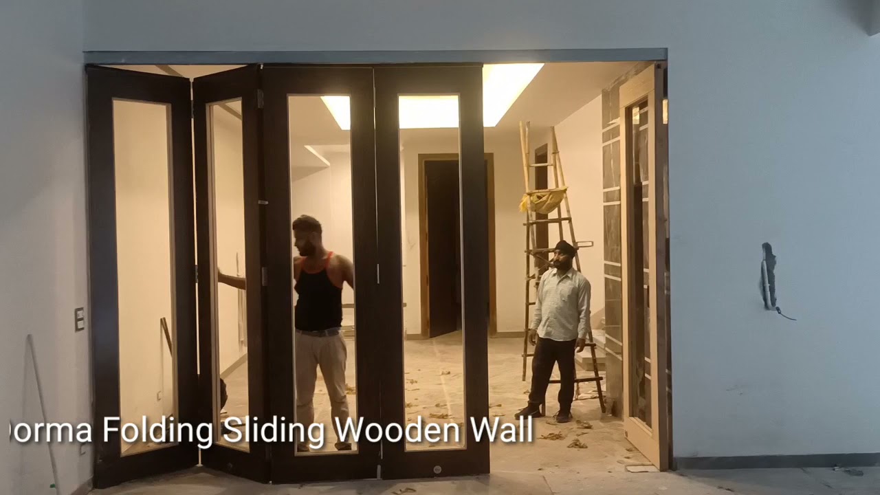 Dorma Wooden Folding Sliding  Wall