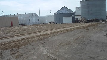 Bobcat T190 With A Laser Controlled Box Blade