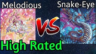 Melodious Vs Snake-Eye High Rated Db Yu-Gi-Oh