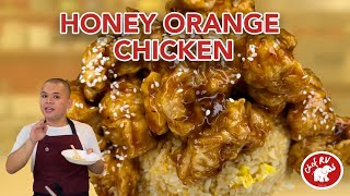 Honey Orange Chicken by Chef RV Manabat