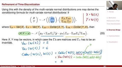 Lecture Computational Finance / Numerical Methods 33: Brownian Bridge