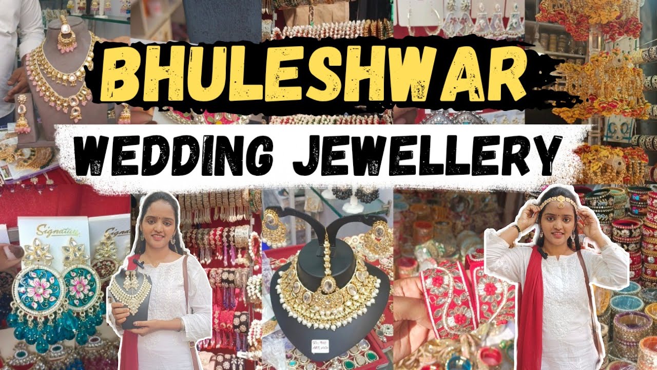 भुलेश्वर मार्केट - BHULESHWAR JEWELLERY SHOPPING MARKET | Wedding Jewellery Collection  | MUMBAI |