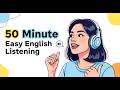 50 Minute English Listening & Speaking | English Conversation for Beginners