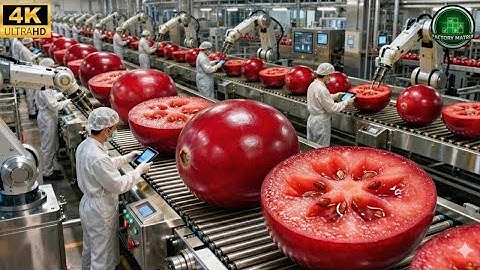Inside a Modern Cranberry Sauce Plant: From Raw Cranberries to Holiday Sauce (Full Process)