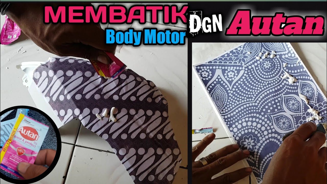 Autan & print tinta utk motif airbrush ? Penjelasan tranfer gambar menggunakan Autan