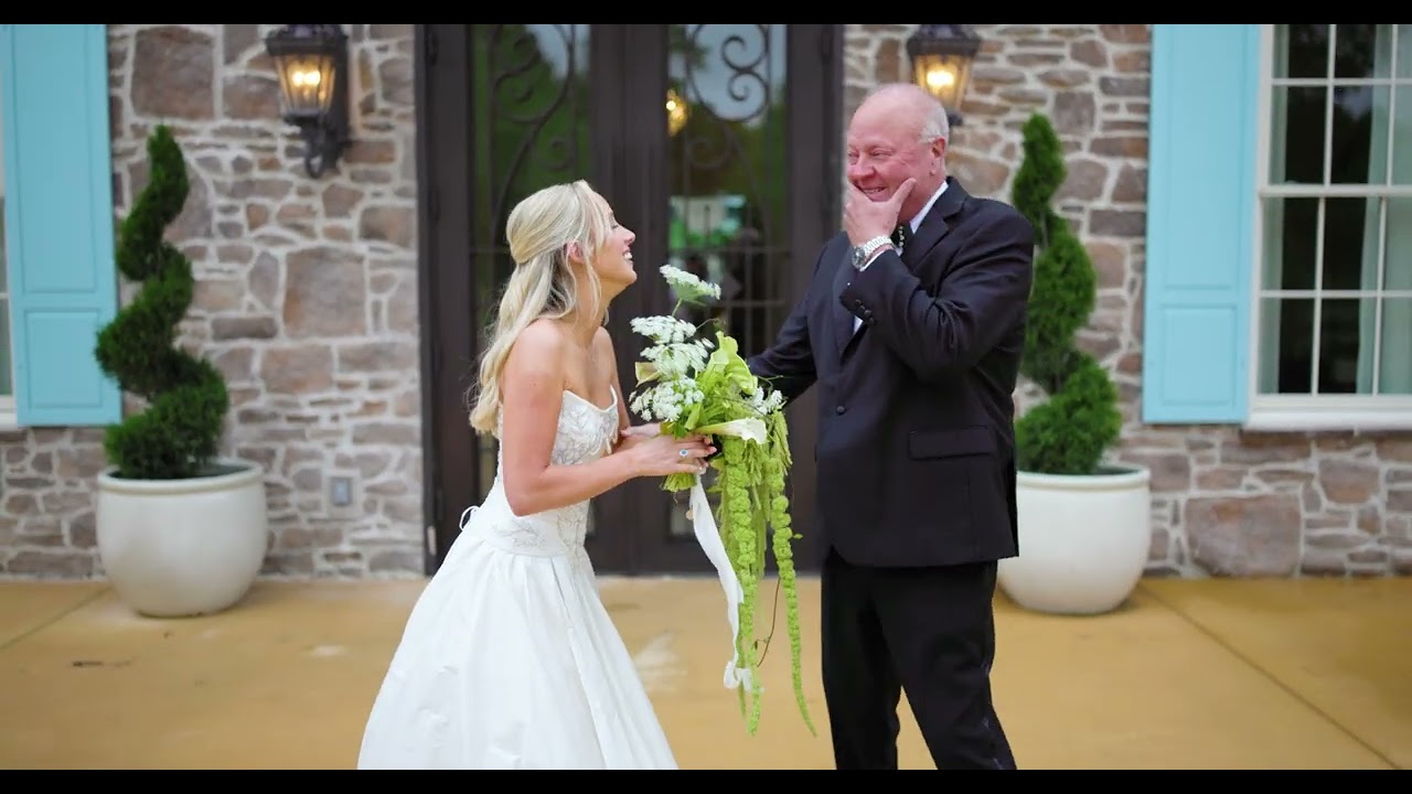 Трогательная и эмоциональная первая встреча отца и дочери | Моменты свадебного дня