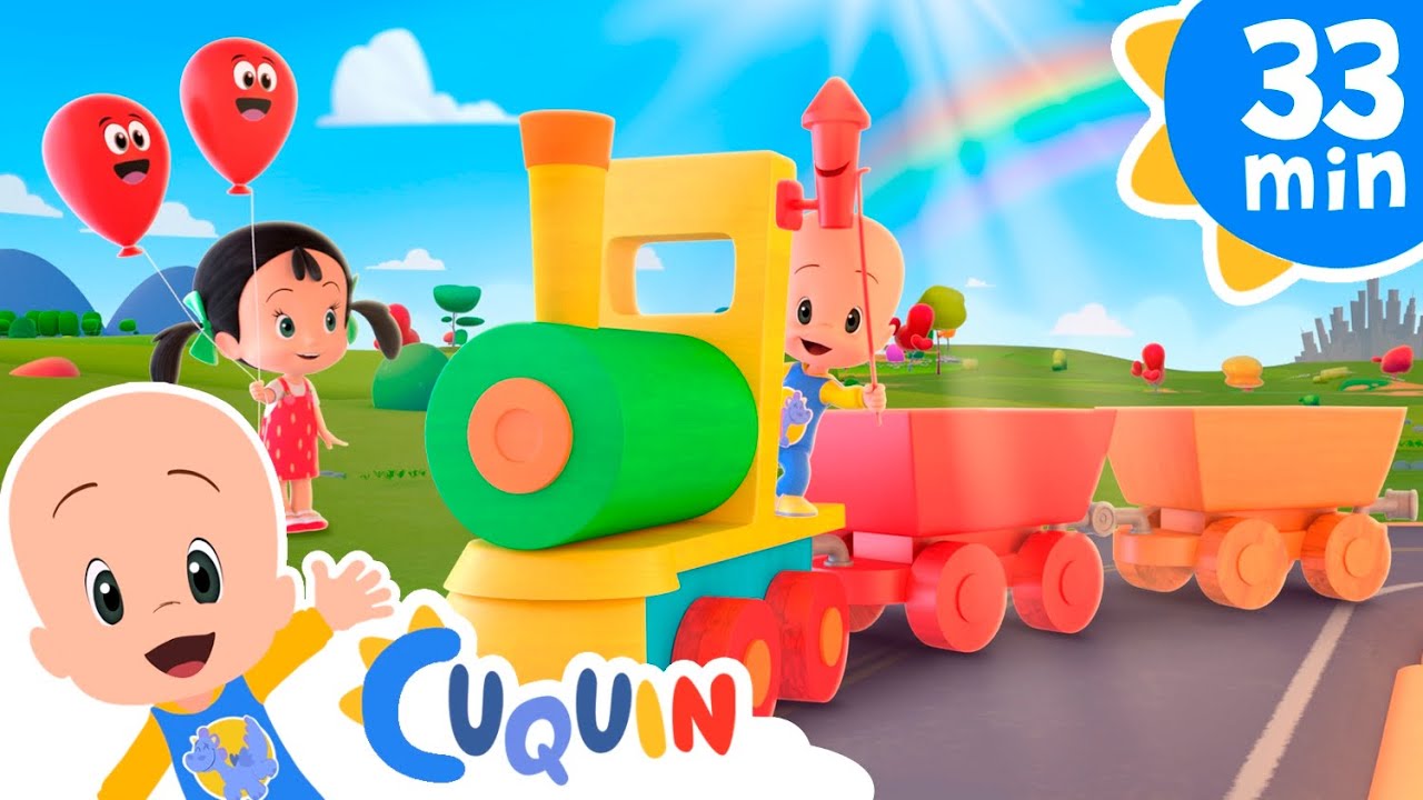 O trem arco-íris - episódios e rimas infantis de Cleo e Cuquin