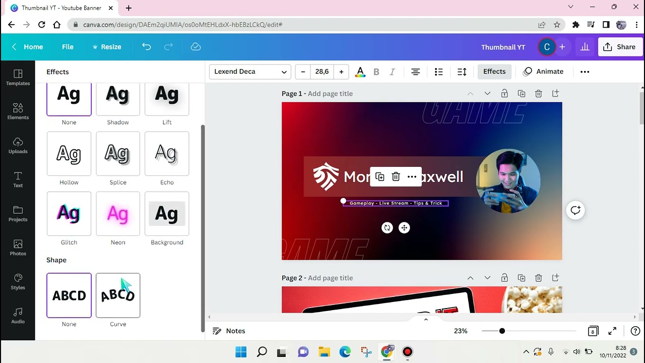 How To Warp Text In Canva YouTube How To Warp Text In Canva YouTube