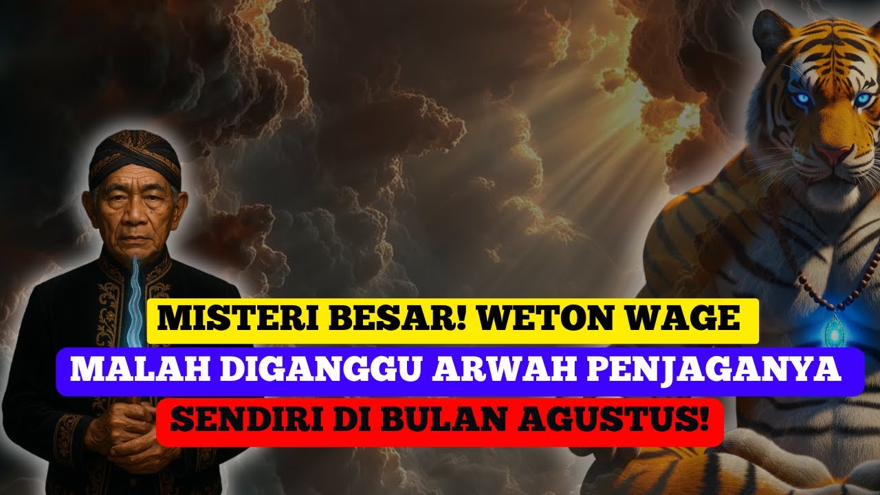 Misteri Besar! Weton Wage Malah Diganggu Arwah Penjaganya Sendiri di Bulan Agustus!- MAKNA WETON