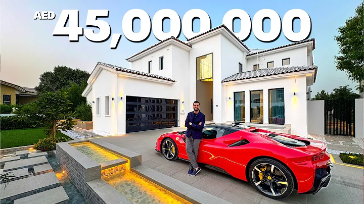 Dubai Million Dollar Villa tour in Jumeirah Golf Estates. 