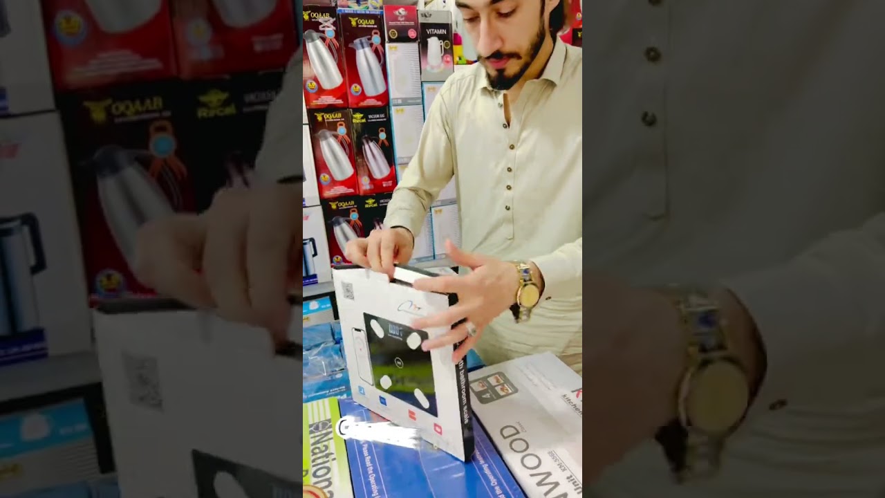 Smart Bluetooth Scale ⚡ Track Weight & Fitness Like a Pro! 