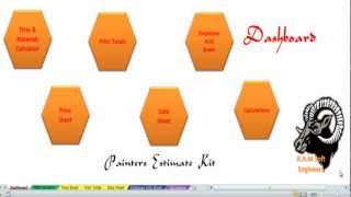 (Vid 1)Painters estimating kit introduction screenshot 3