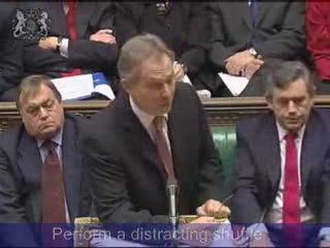 Gordon Brown picking his nose