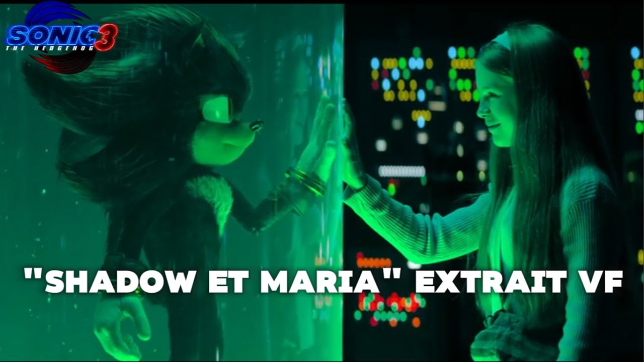 Shadow et Maria | Sonic 3 Le Film extrait VF