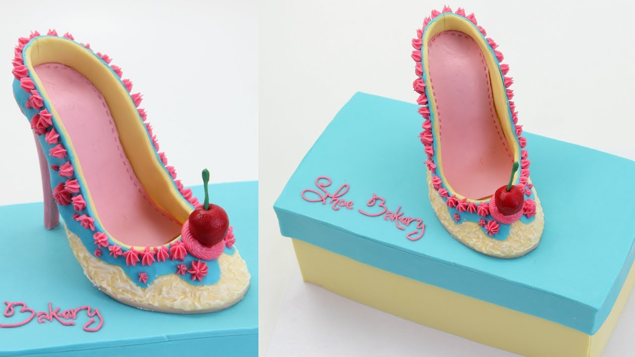How To Make A Shoe Bakery Cake YouTube