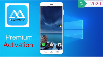 How to mirror your phone with window PC -  Apowermirror license key or crack