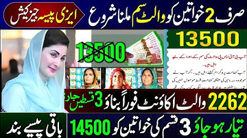 2262 New Code Apply | 8171 New Update 2025 | BISP Wallet SIM | Ehsaas Program | Digital Wallet 13500