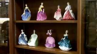 Antique China, Royal Doulton Porcelain Figurines, England