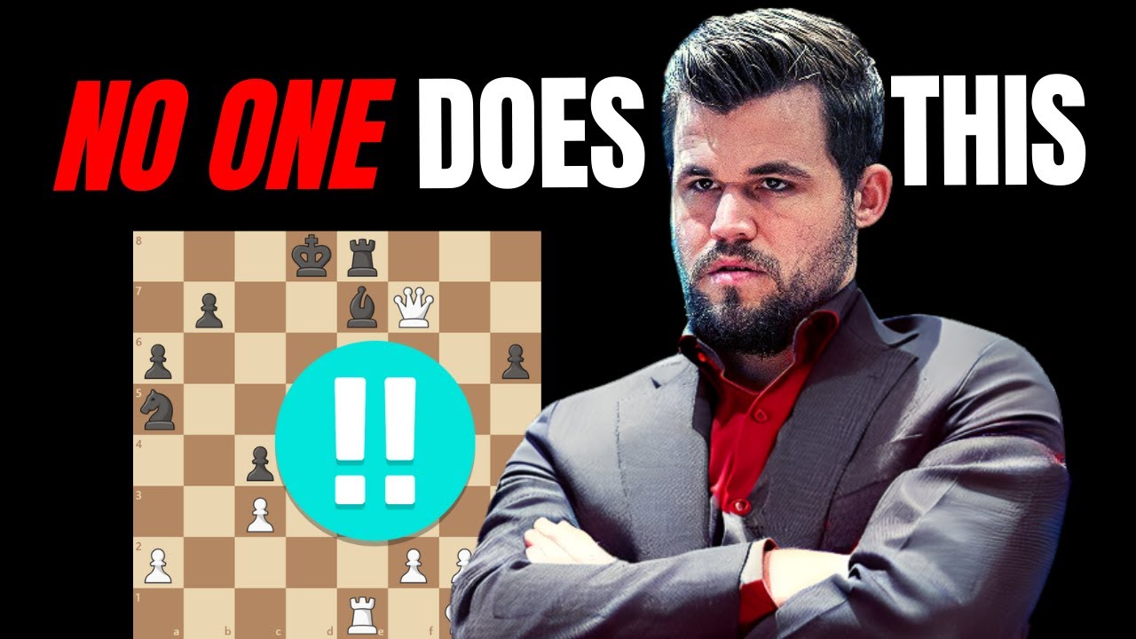 Magnus Carlsen Plays Shocking Chess Game - YouTube