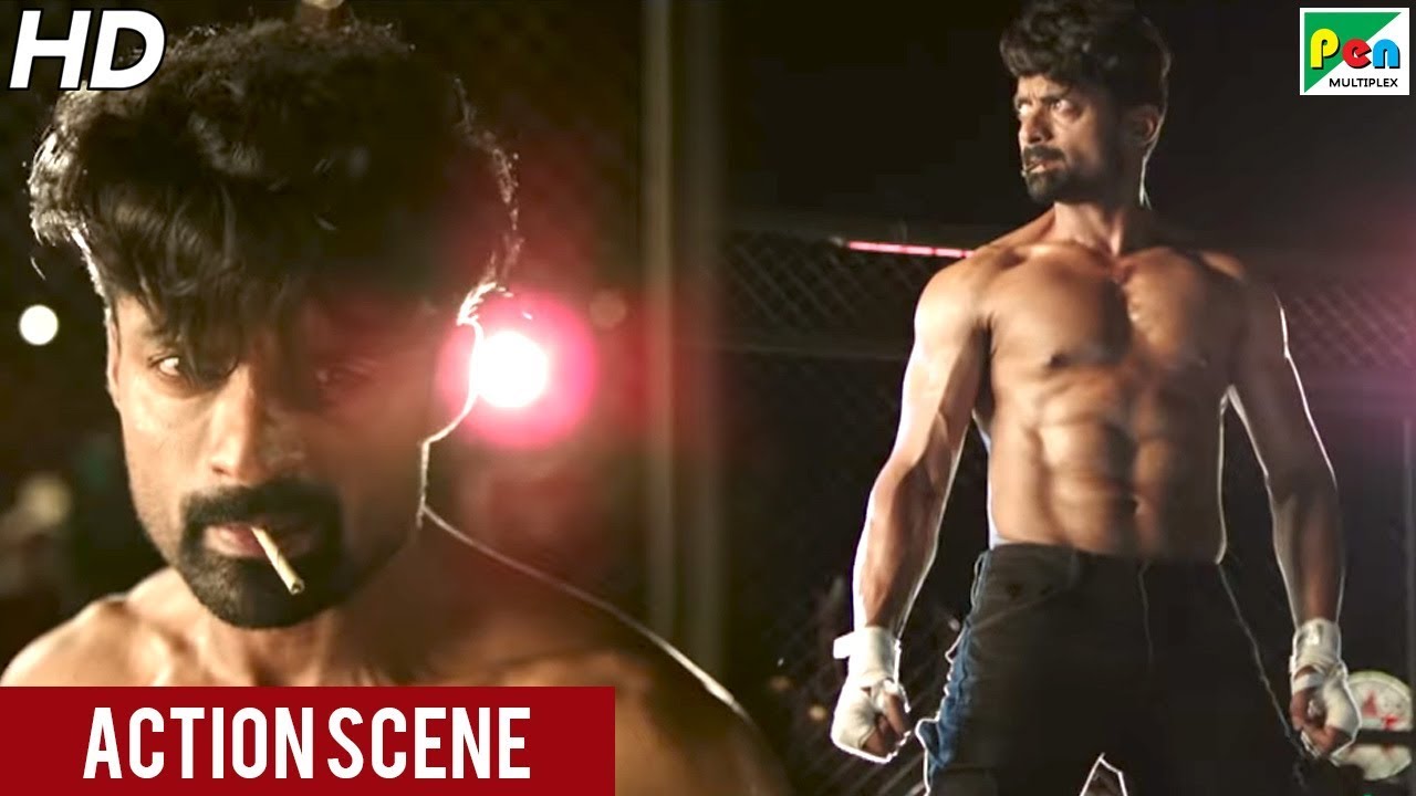 Nandamuri Kalyam Rams ISM Ring Fight Scene  Hindi Dubbed Movies  Tabaahi Zulm Ki Action Scene