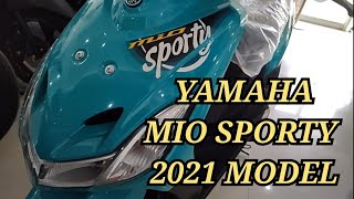 YAMAHA MIO SPORTY 2021 / MIO SOULTY 2021 / color CYAN / 2021 NEW YAMAHA