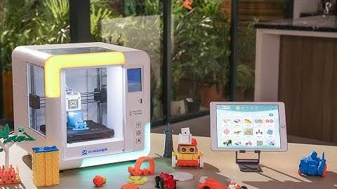 Now on Kickstarter: X-Maker: A Smart 3D Printer With Gamification 3D Design App