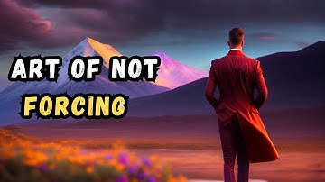 The Art of Not Forcing: Embracing the Flow of Life👌