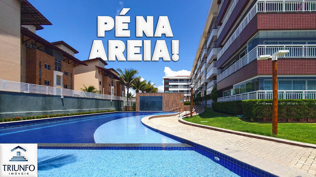 Apartamento Pé na Areia à Venda no Porto das Dunas (Beach Way)! Fortaleza-CE