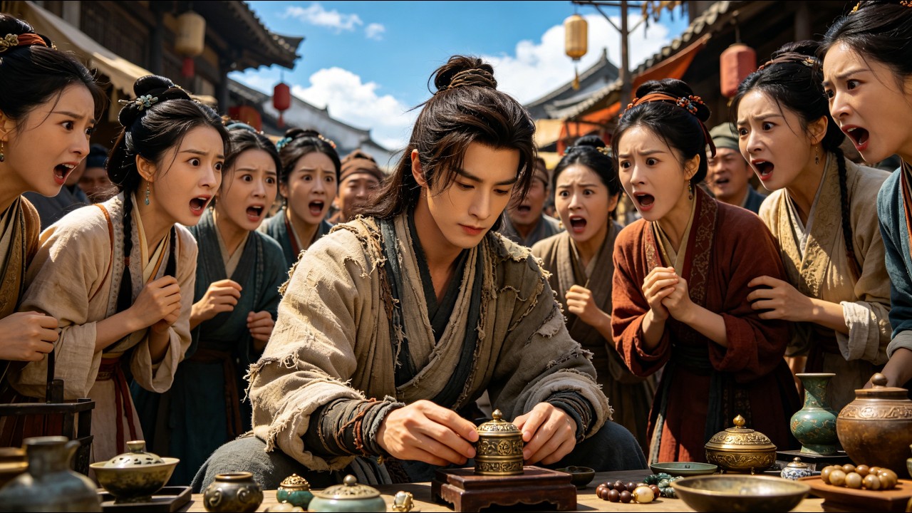 窮外賣員覺醒神瞳，賭石鑑寶成首富