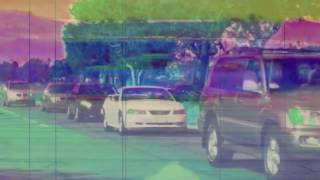 Trippy Cars Driving By Slow Cruise Colors Loop screenshot 1