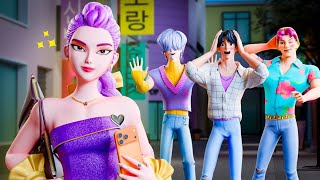 Rumi Ficou Bonitona Guerreiras Do K-Pop Animação