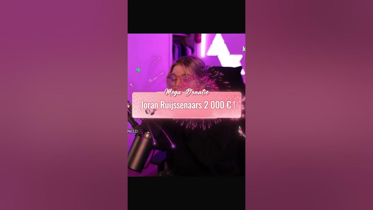 2000 EURO DONATIE shorts YouTube 2000-euro-donatie-shorts-youtube