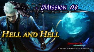 Devil May Cry 4: SE - Vergil Hell and Hell Mode (Mission 4)